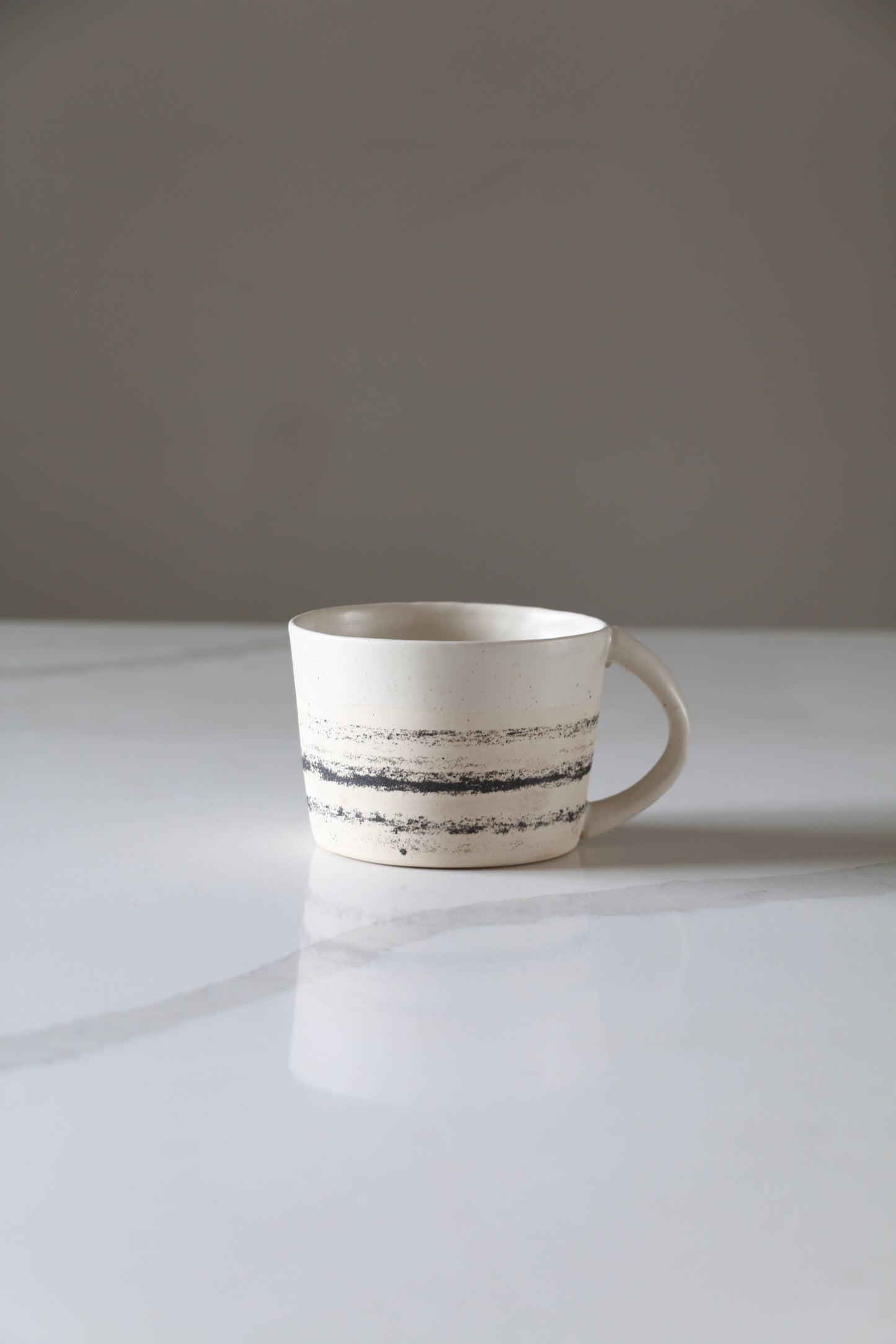 Meta-Morphic Coffee Cup • 10oz • White