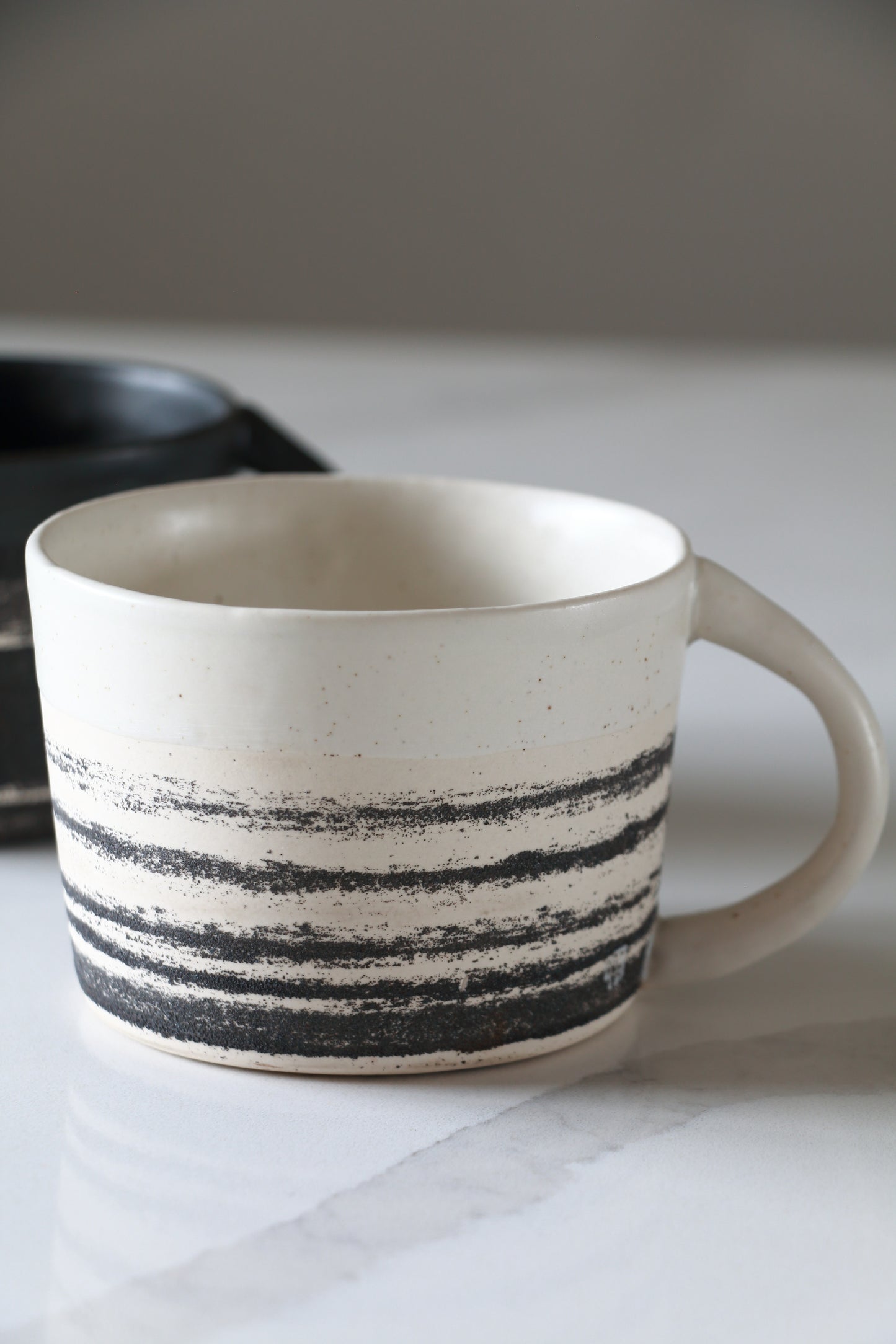 Meta-Morphic Coffee Cup • 10oz • White