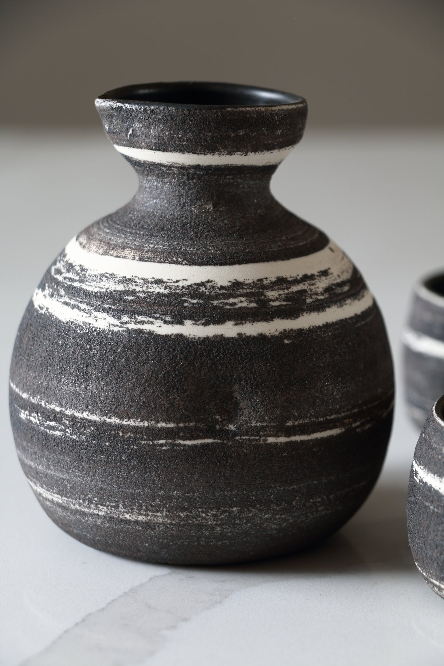Meta-Morphic Sake Set  •  Black  •  White